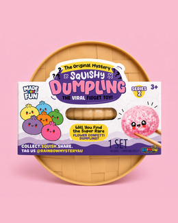 Rainbow Mystery™ Squishy Dumpling Toy – Mystery Blind Box Collectible